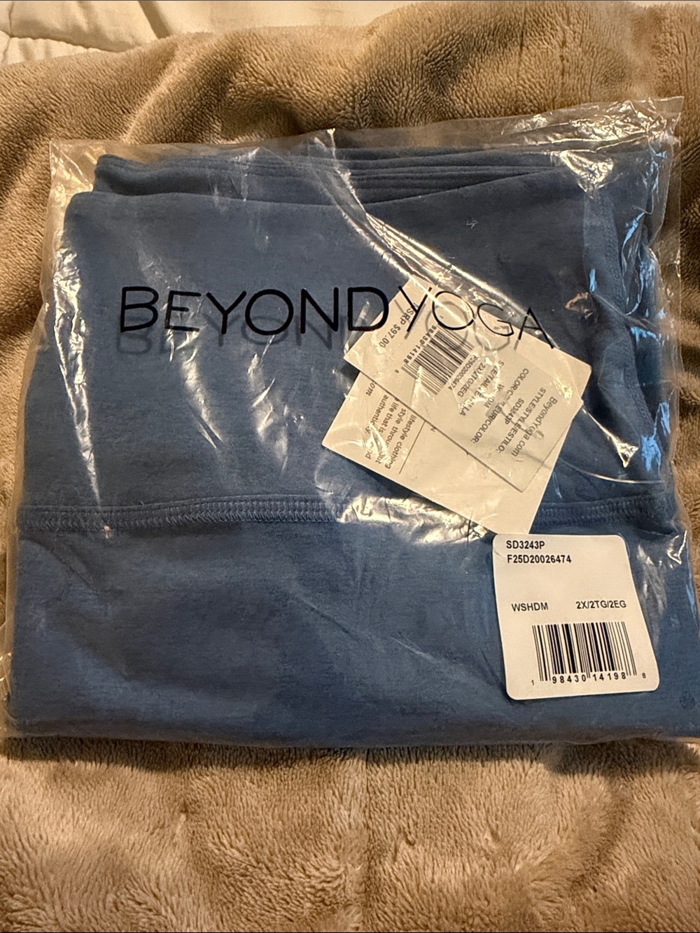 Beyond Yoga Blue Women's Meet Me in the Midi Leggings